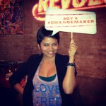 Loving the photo booth bubbles!